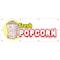 Signmission Fresh Popcorn Banner Heavy Duty 13 Oz Vinyl with Grommets Single Sided B-96 Fresh Popcorn - alternate 1